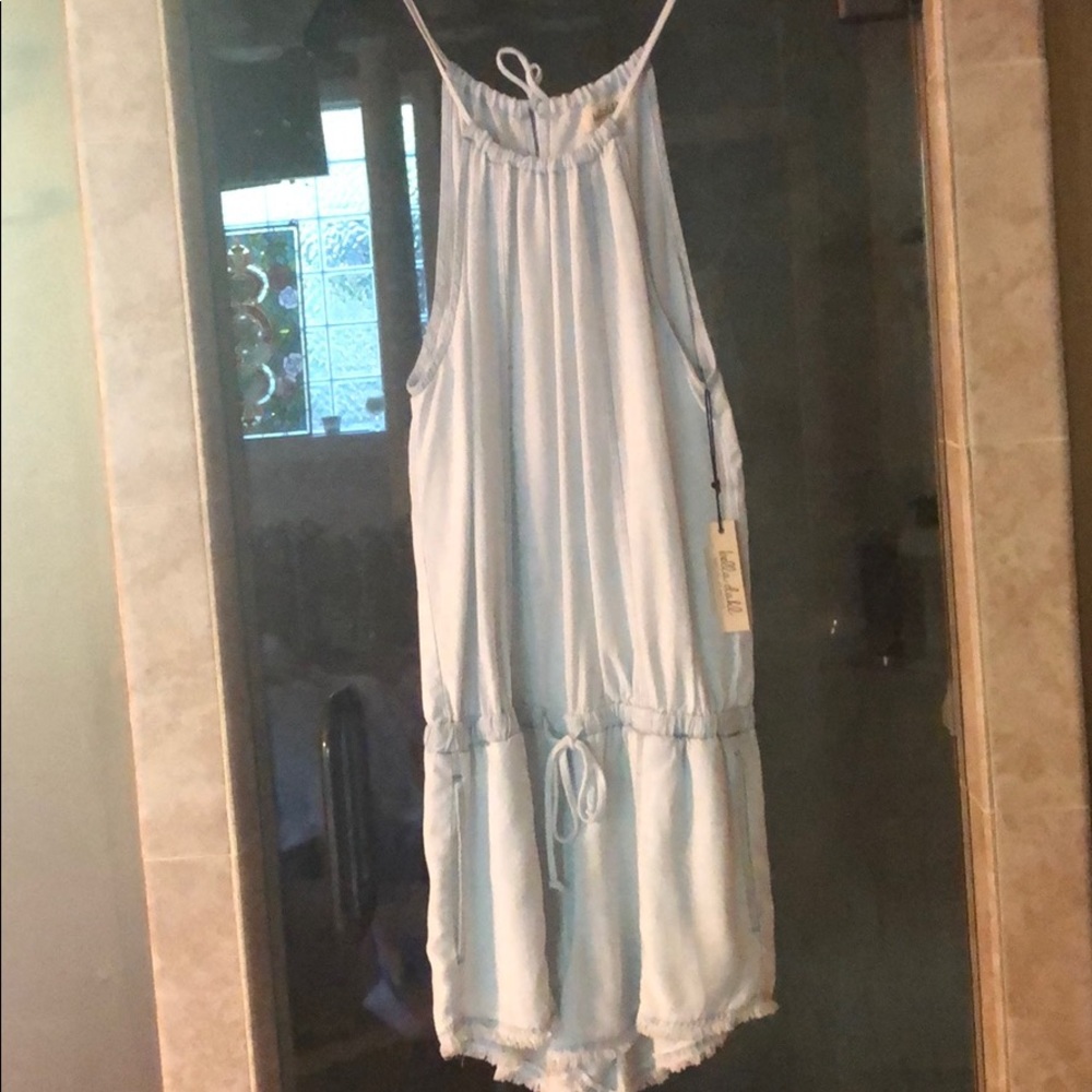 Bella Dahl cloud blue romper